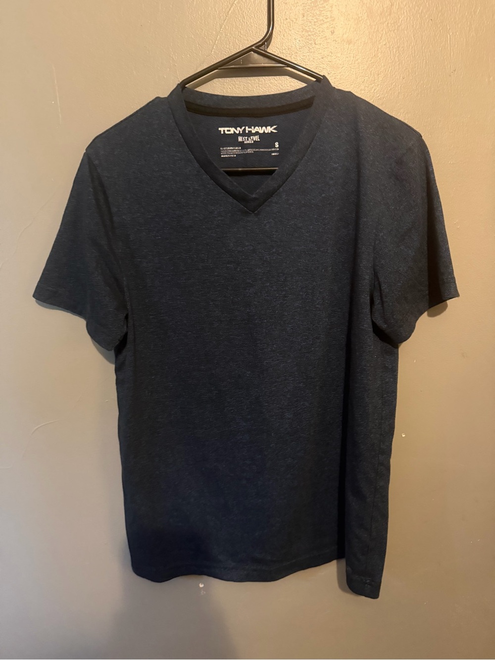 Tony Hawk Men's Dark Navy V-Neck Tee